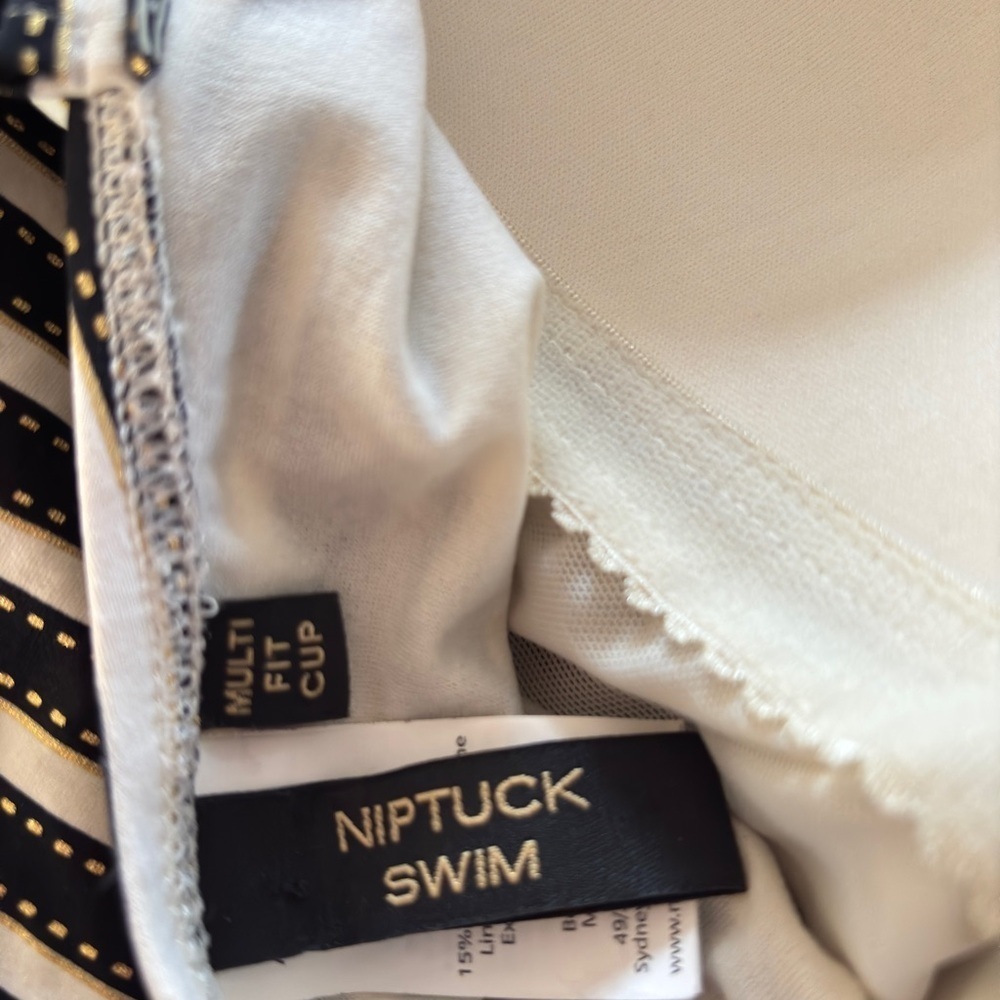 Nip Tuck Swimsuit Size 12 Twist Front One Piece B… - image 6